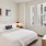 a bed in a bedroom
