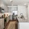 a kitchen with an island