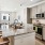 a kitchen with an island